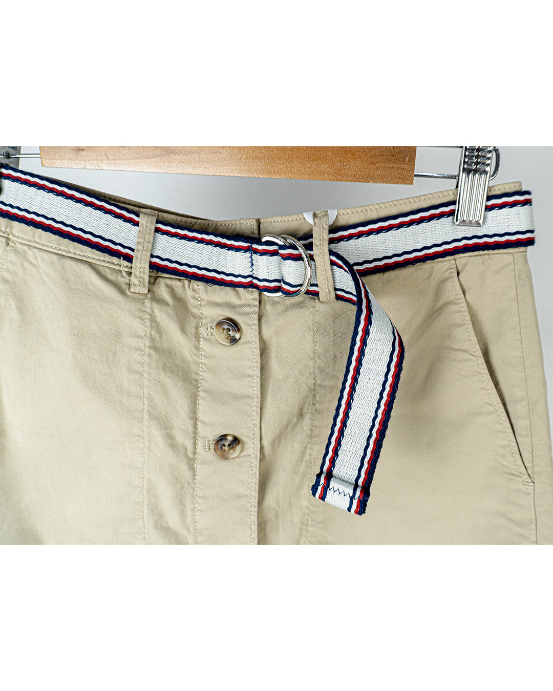 Falda Tommy Hilfiger, beige.