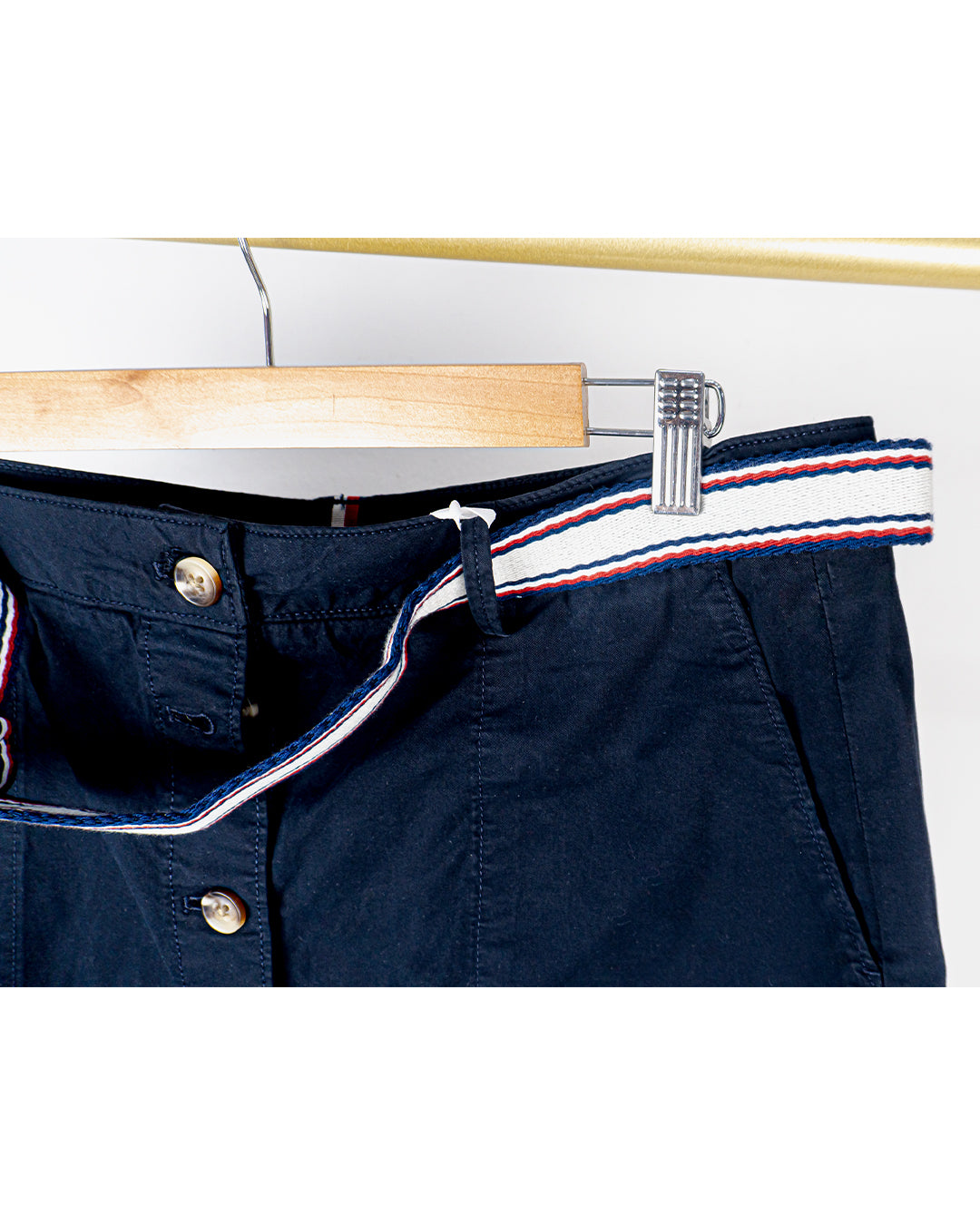Falda Tommy Hilfiger, azul marino.