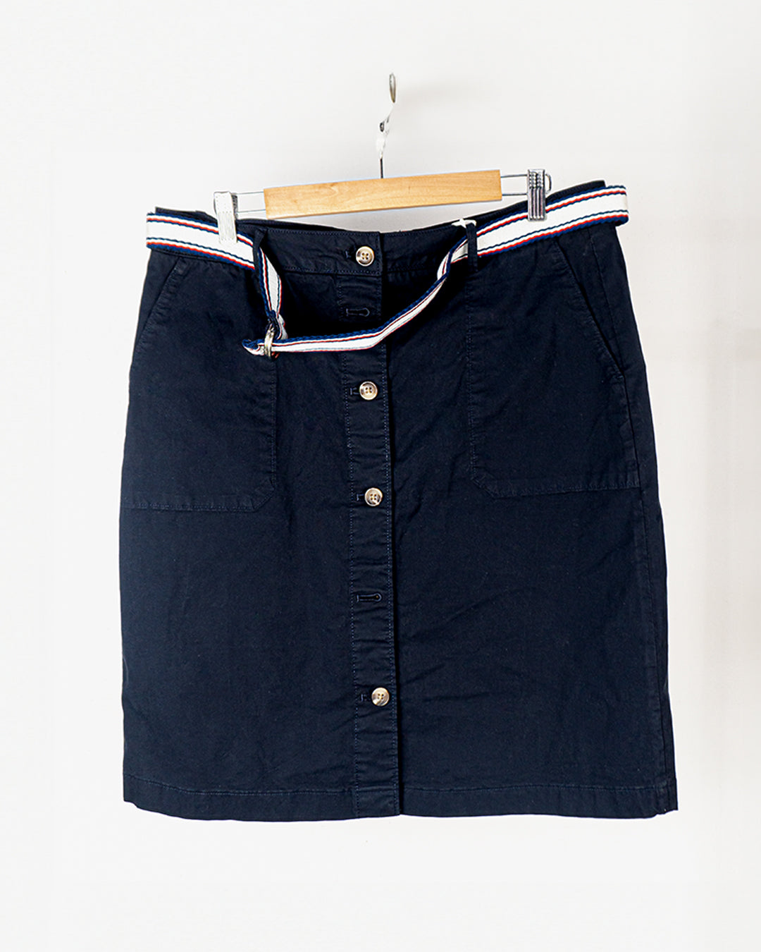Falda Tommy Hilfiger, azul marino.