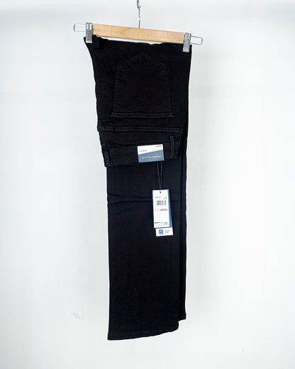 Pantalon Perry Ellis, negro.
